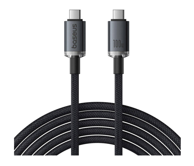 Baseus Kabel USB-C do USB-C Crystal Shine 100W 1,5m 20Gb - 1369962 - zdjęcie